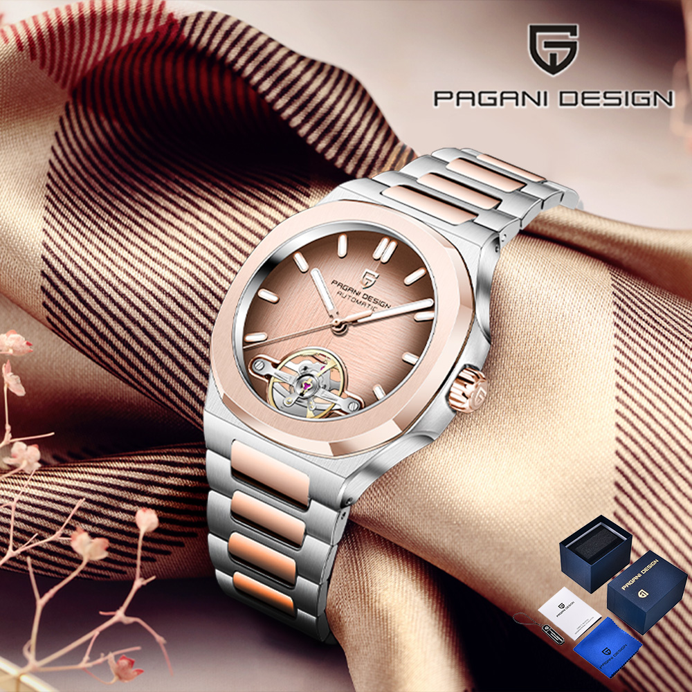 Push Button Tactile - 2026 Pagani design tourbillon automatic men's