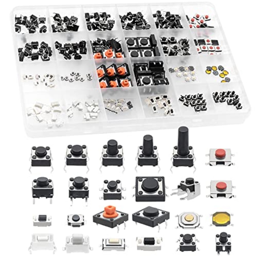 Push Button Tactile - Micro Momentary Tactile Push Button Switch