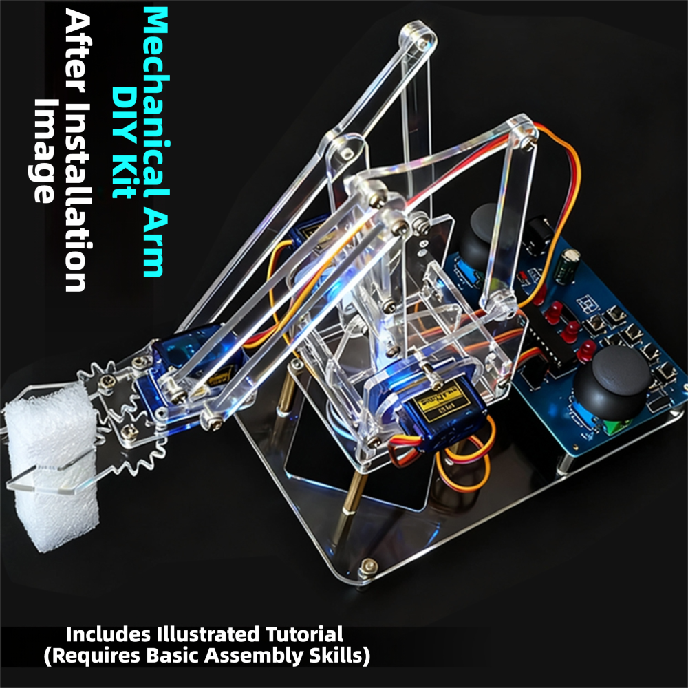 Diy Electronics Game - Complete DIY Robotic Arm Assembly Learning