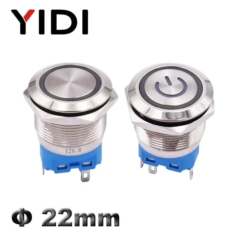 Push Button Tactile - Customized 22mm Panel Metal Push Button