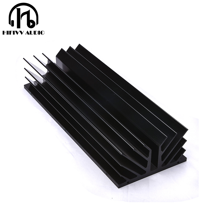 Diy Home Electronics Projects - 150*75*400mm heat sink DIY radiator Aluminum