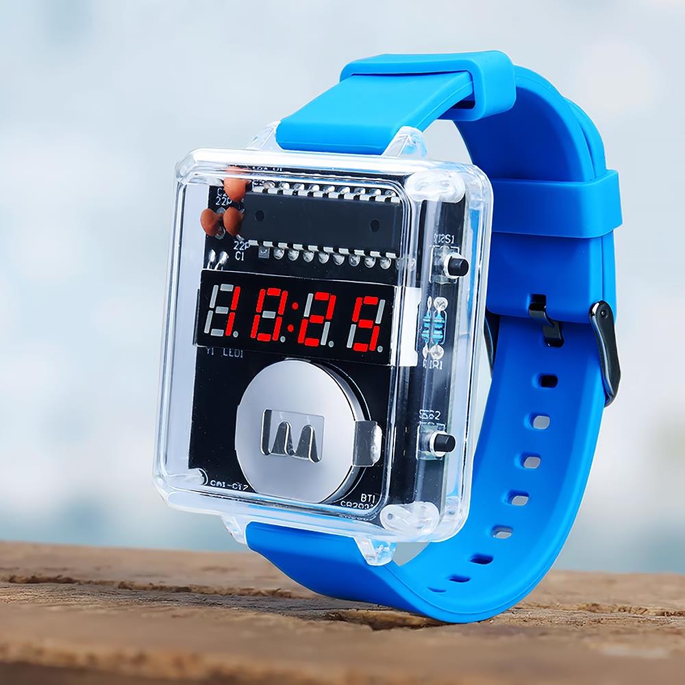 Diy Electronics Game - LED DIY Electronic Watch Kit Digital