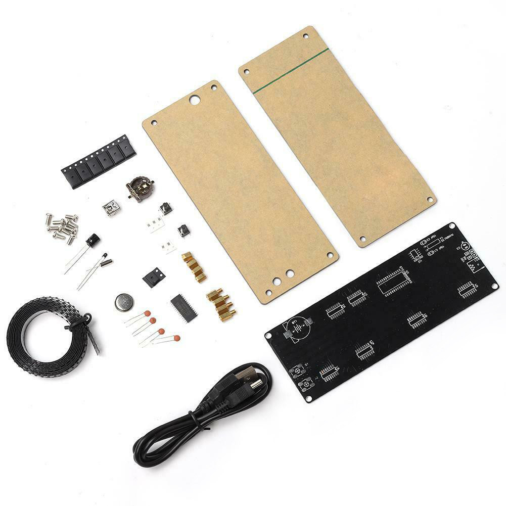 Diy Electronics Desk - Dot For Matrix LED Clock Kit