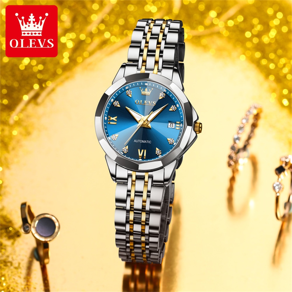 OLEVS 9982 Women's Watches Spa - огляд і ціна Push Button Tactile
