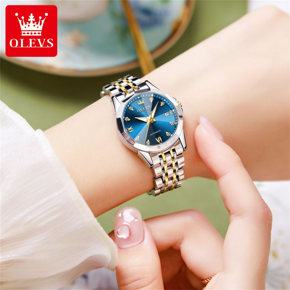 OLEVS 9982 Women's Watches Spa - огляд і ціна Push Button Tactile