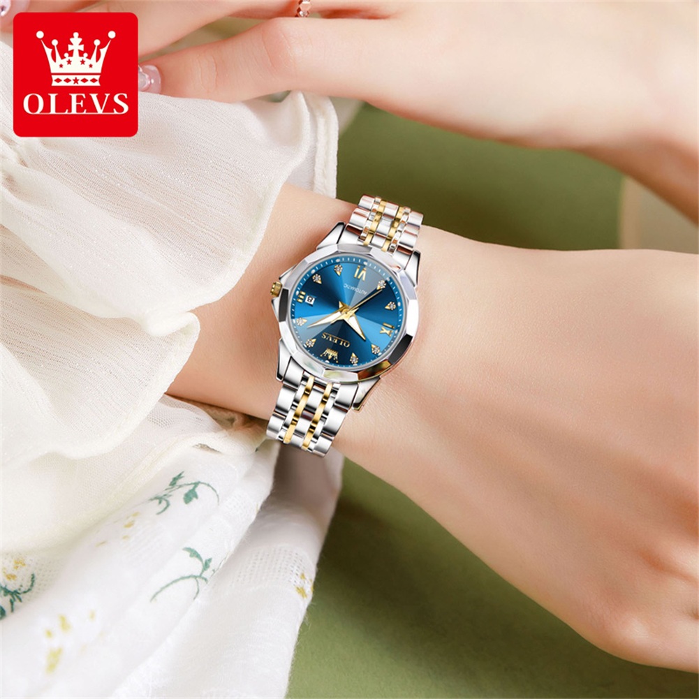 OLEVS 9982 Women's Watches Spa - огляд і ціна Push Button Tactile
