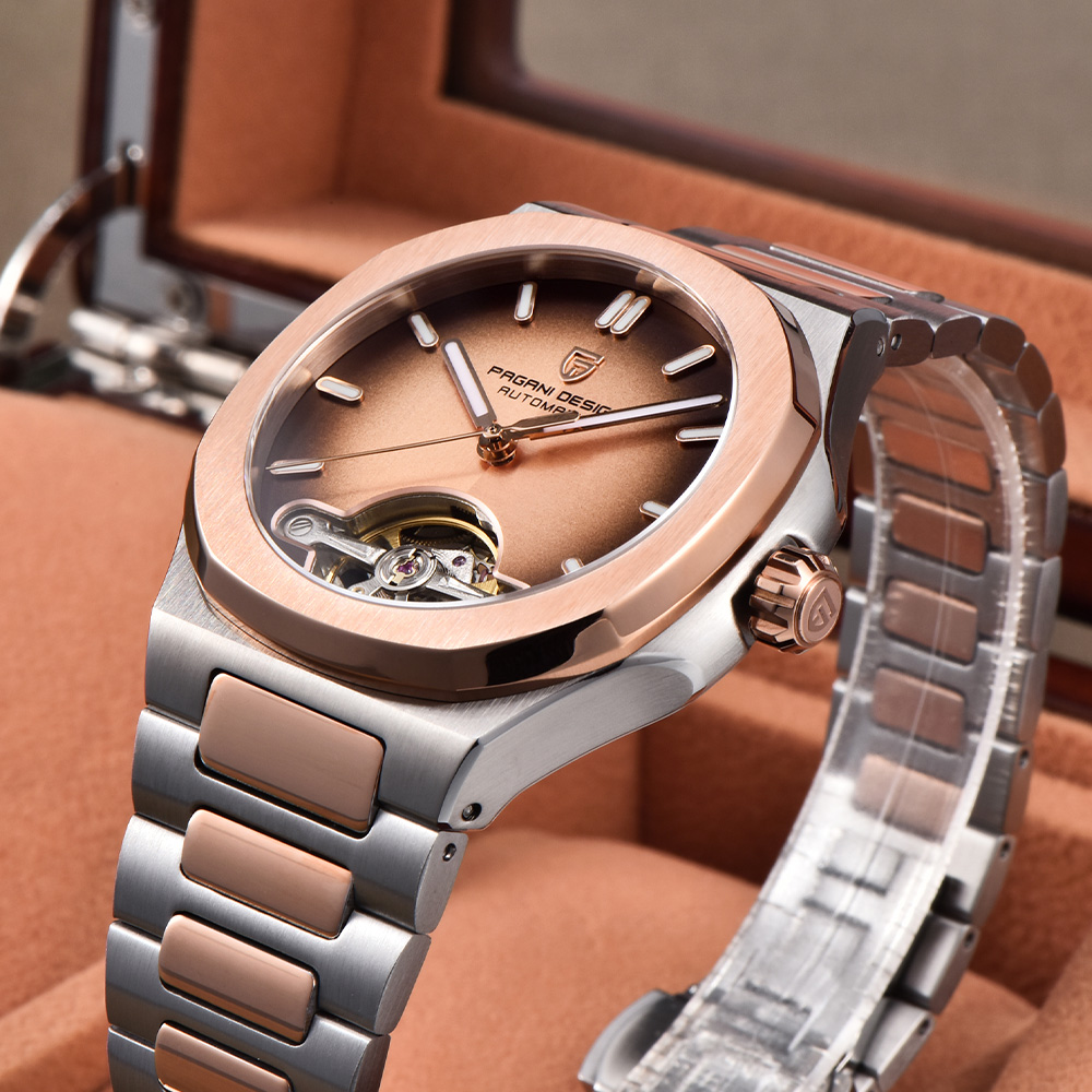 2026 Pagani design tourbillon  - огляд і ціна Push Button Tactile