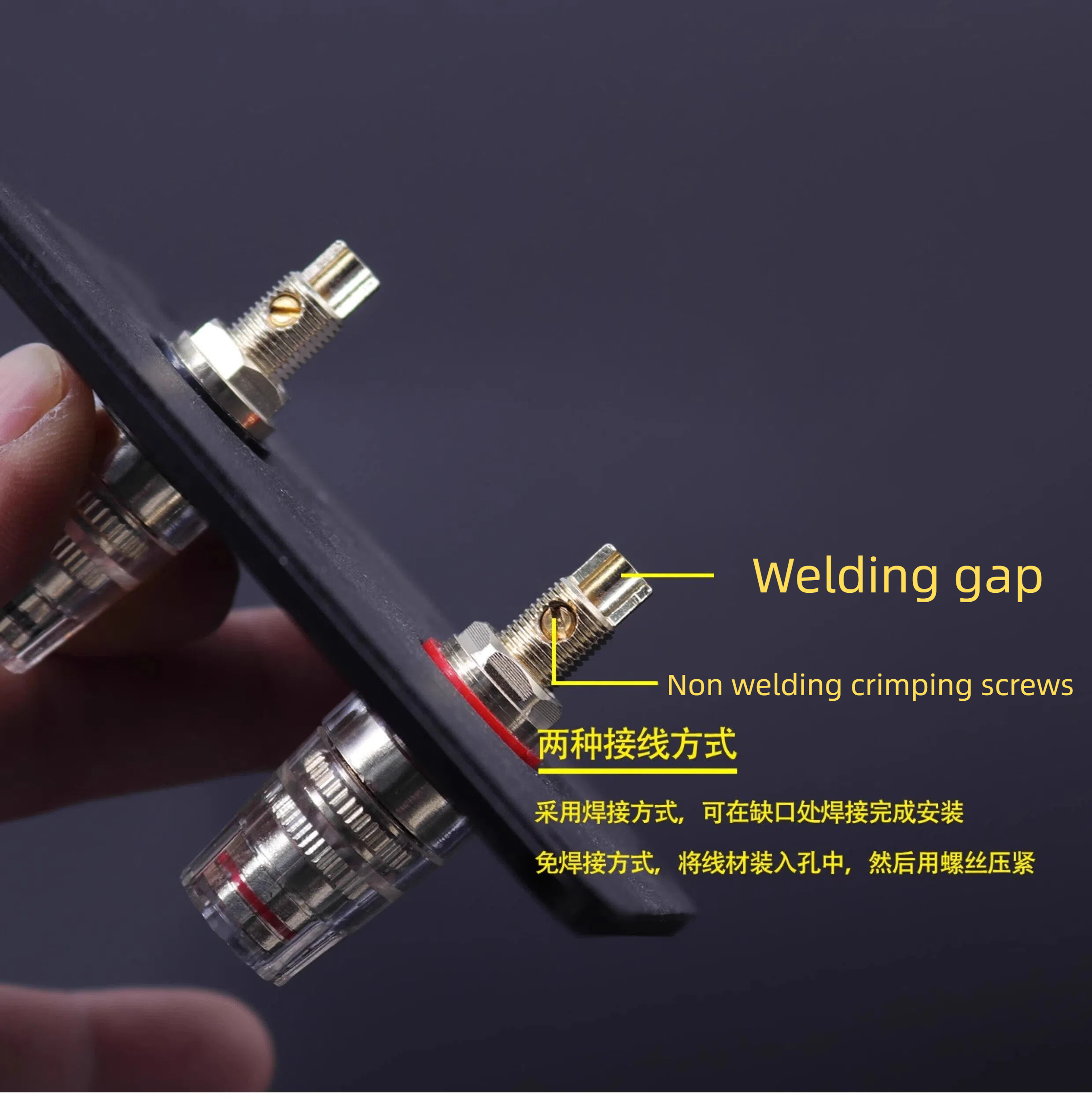 1PC GHXAMP 92x80mm Metal Speak - огляд і ціна Diy Electronics Hobby