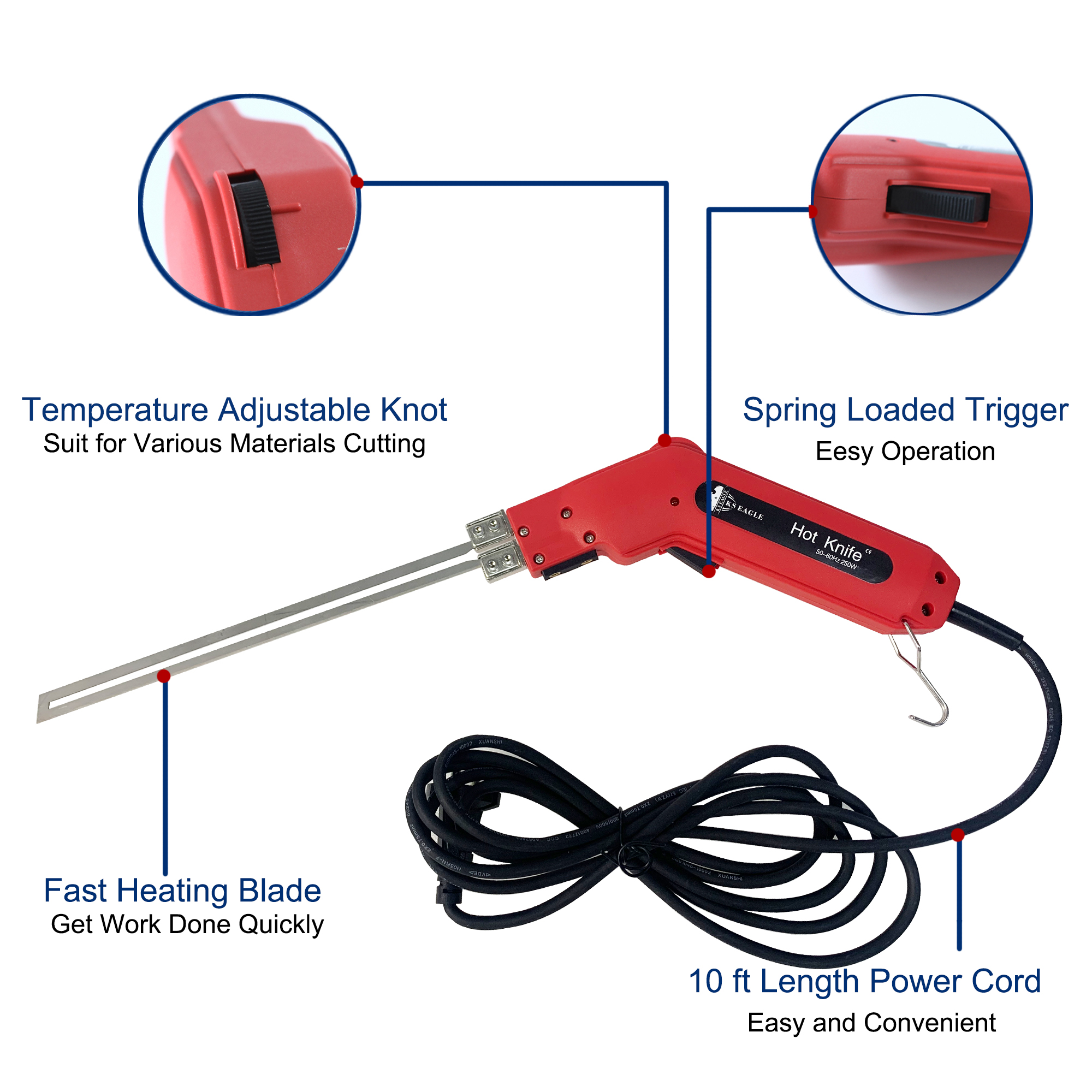 Electric Foam Cutter Kit Foam  - огляд і ціна Wire Stripper Cutter