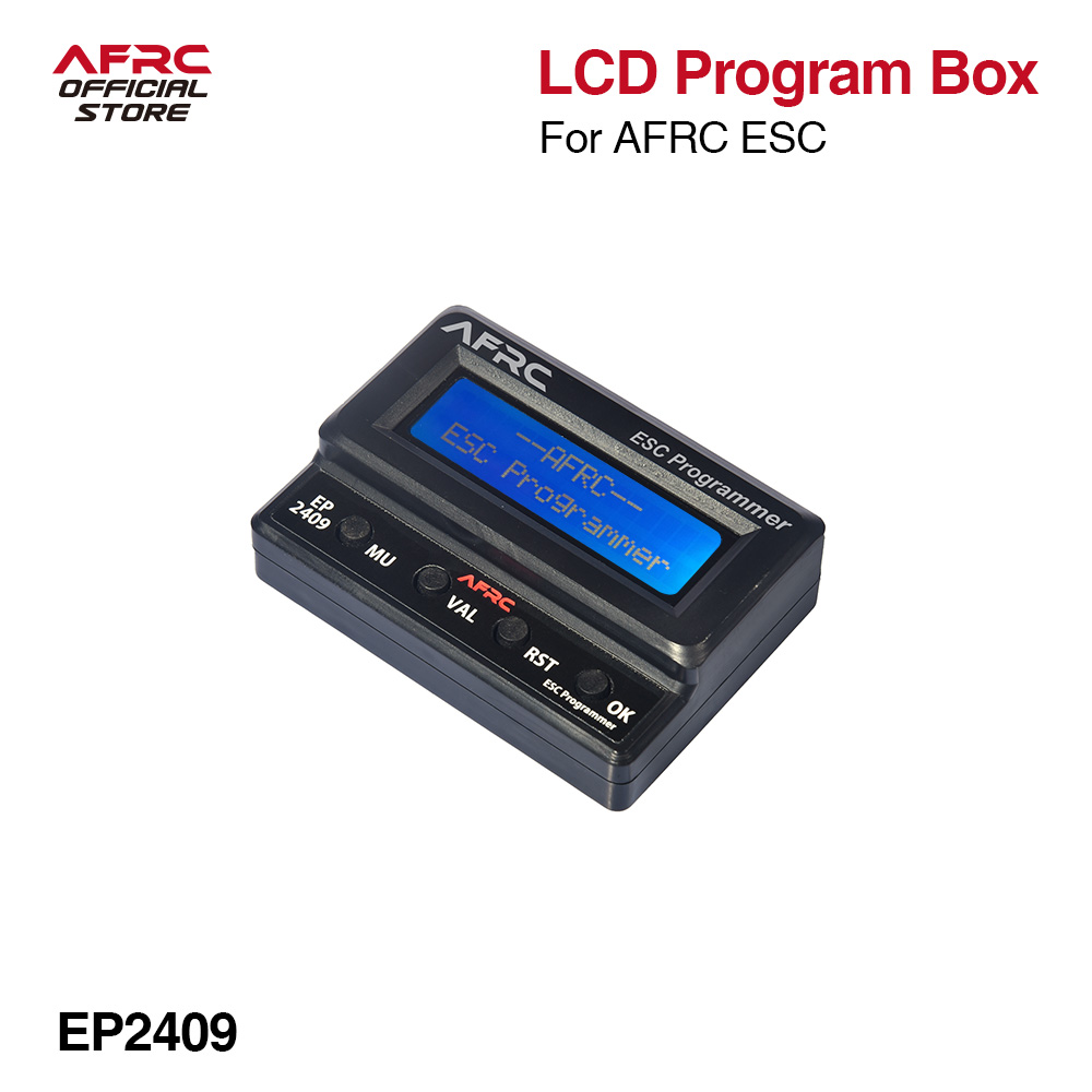 AFRC EP2409 LCD ESC programmer - огляд і ціна Diy In Electronics