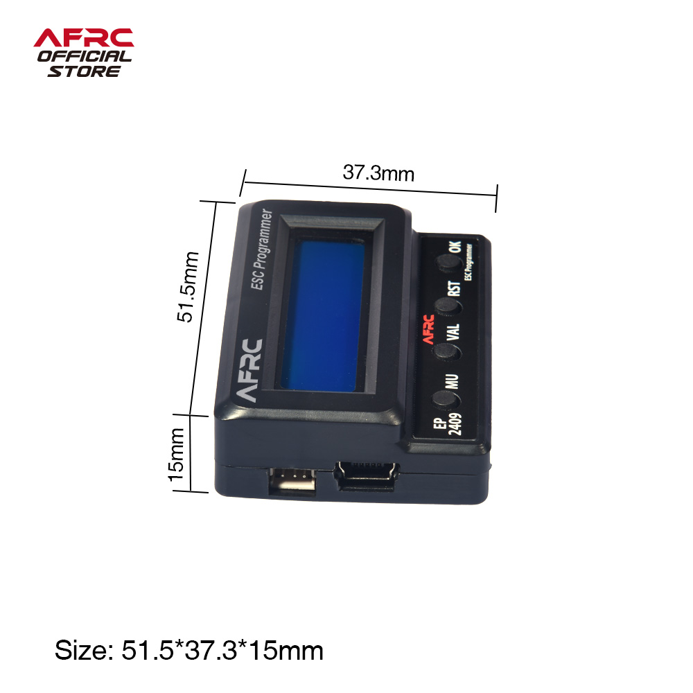 AFRC EP2409 LCD ESC programmer - огляд і ціна Diy In Electronics