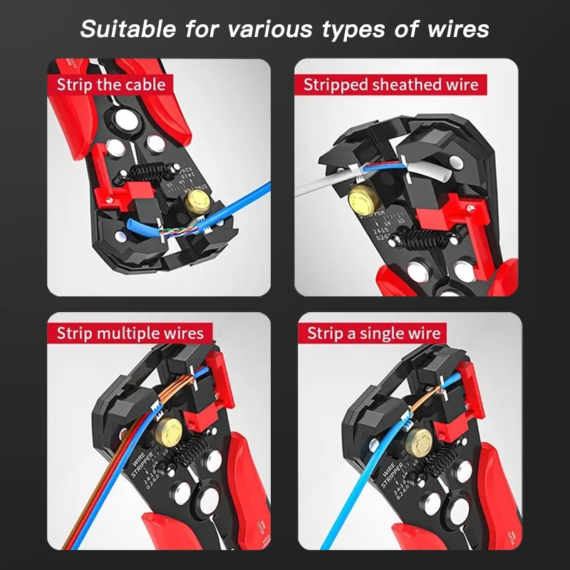 Crimper Cable Cutter Professio - огляд і ціна Wire Stripper Cutter