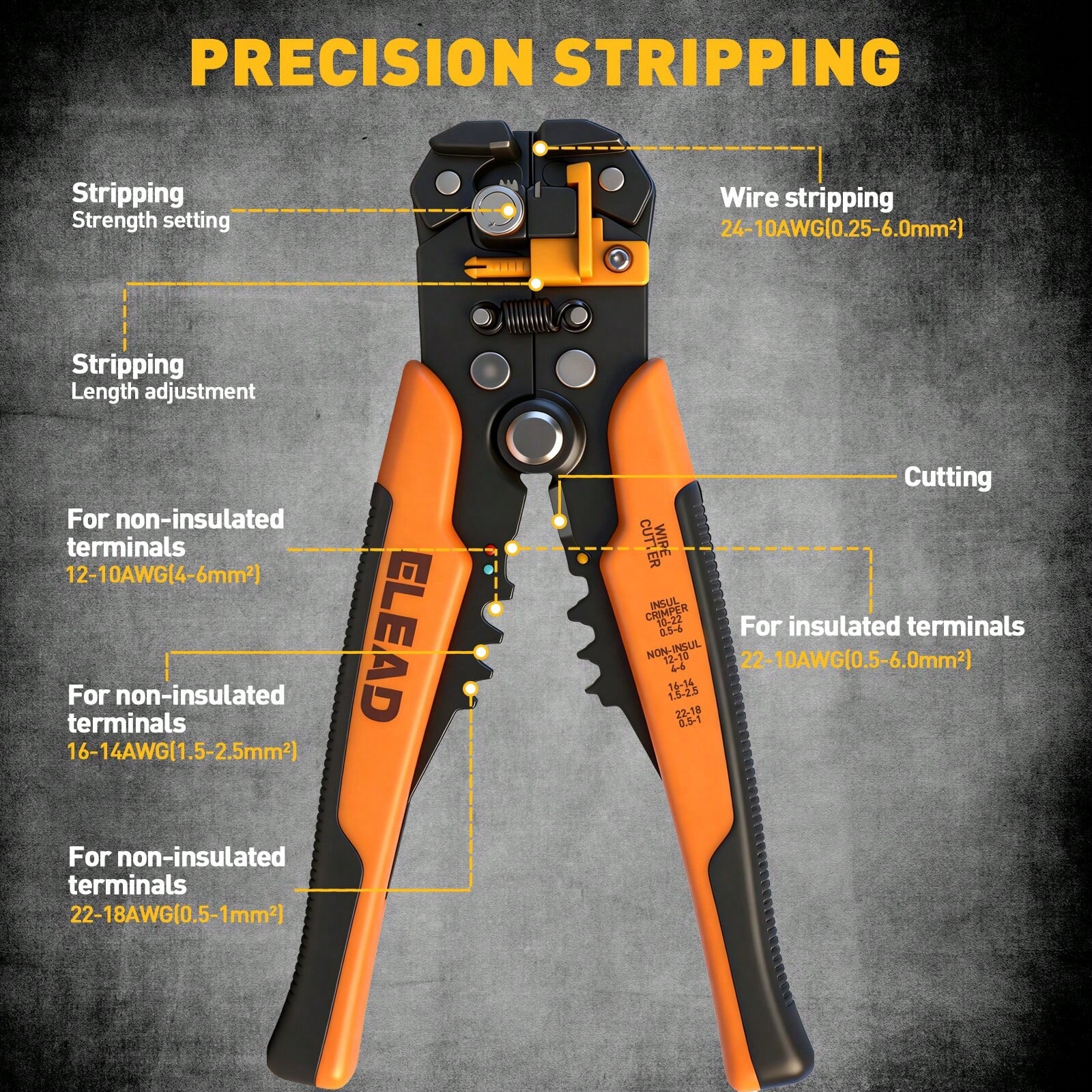 ELEAD 321pcs Wire Connector Ki - огляд і ціна Wire Stripper Cutter