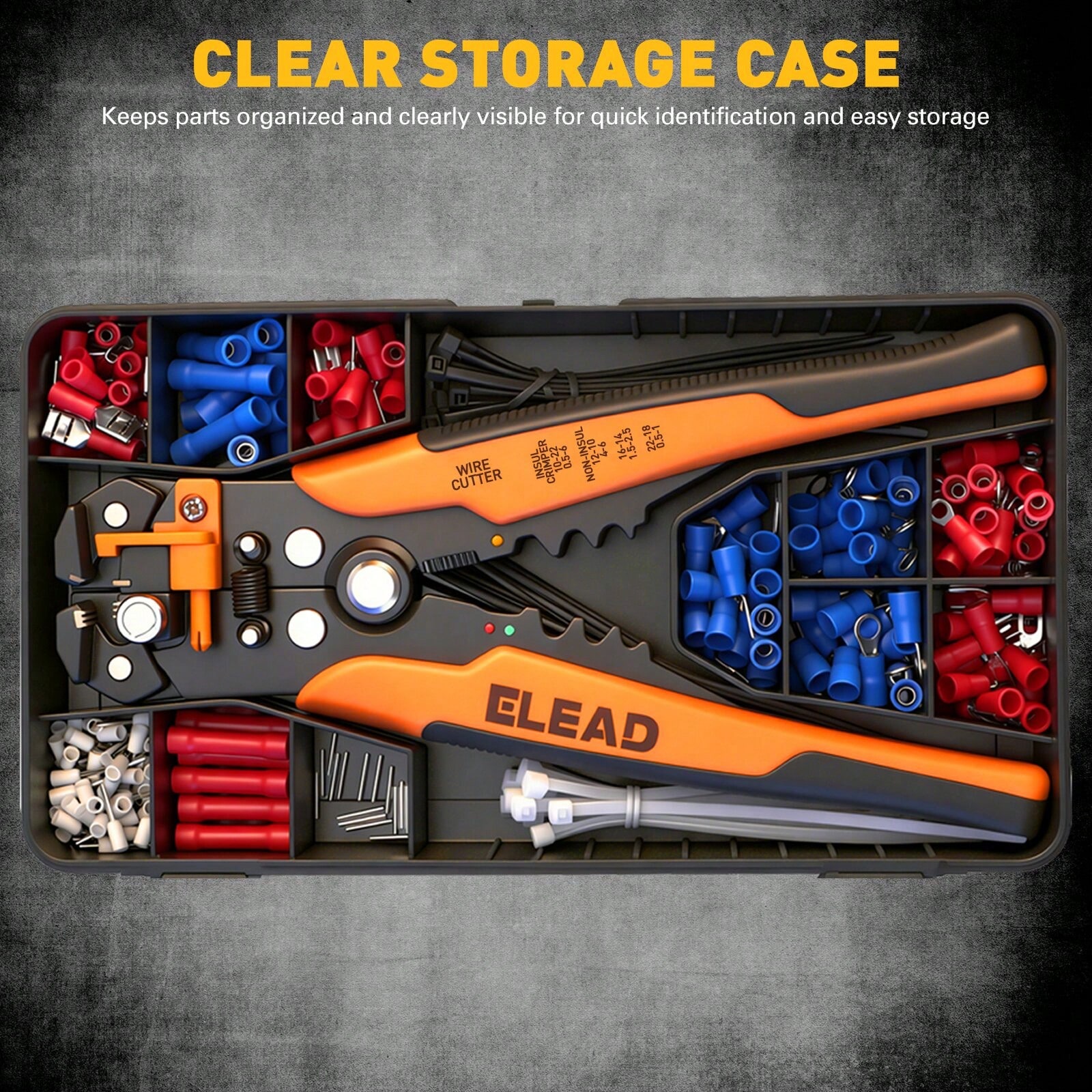 ELEAD 321pcs Wire Connector Ki - огляд і ціна Wire Stripper Cutter