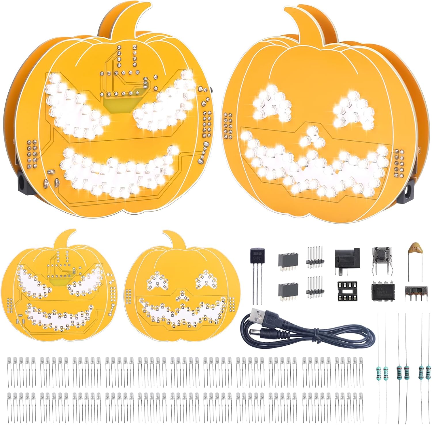 Halloween DIY Soldering Kit Pu - огляд і ціна Diy Electronics Desk