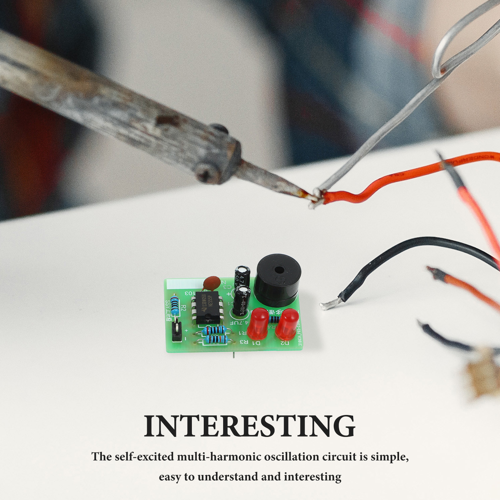5Set Soldering Training Kit We - огляд і ціна Diy Electronics Project