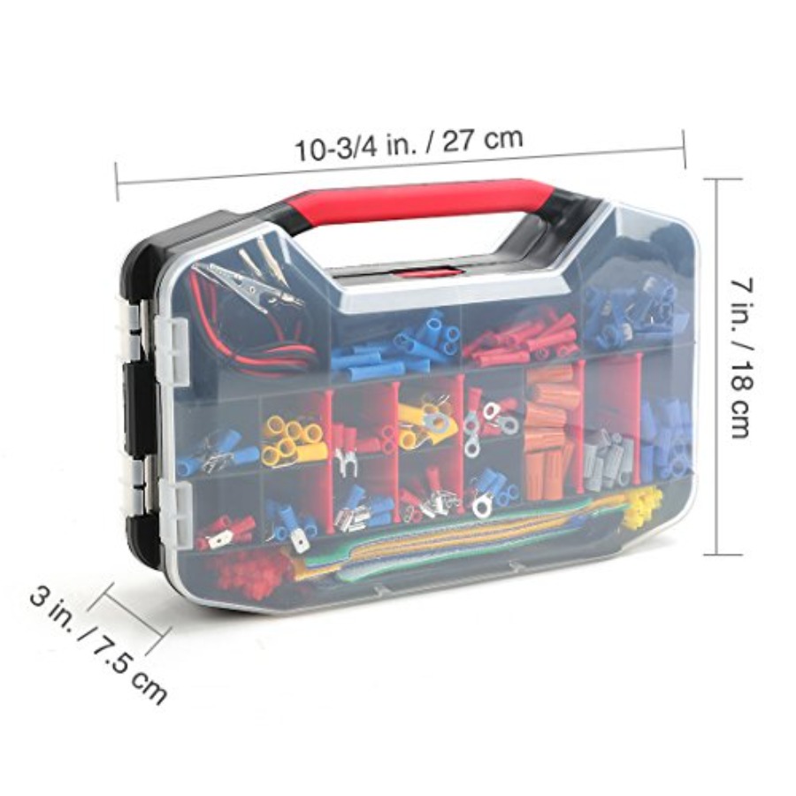 582-Piece Heat Shrink Wire Con - огляд і ціна Wire Stripper Cutter