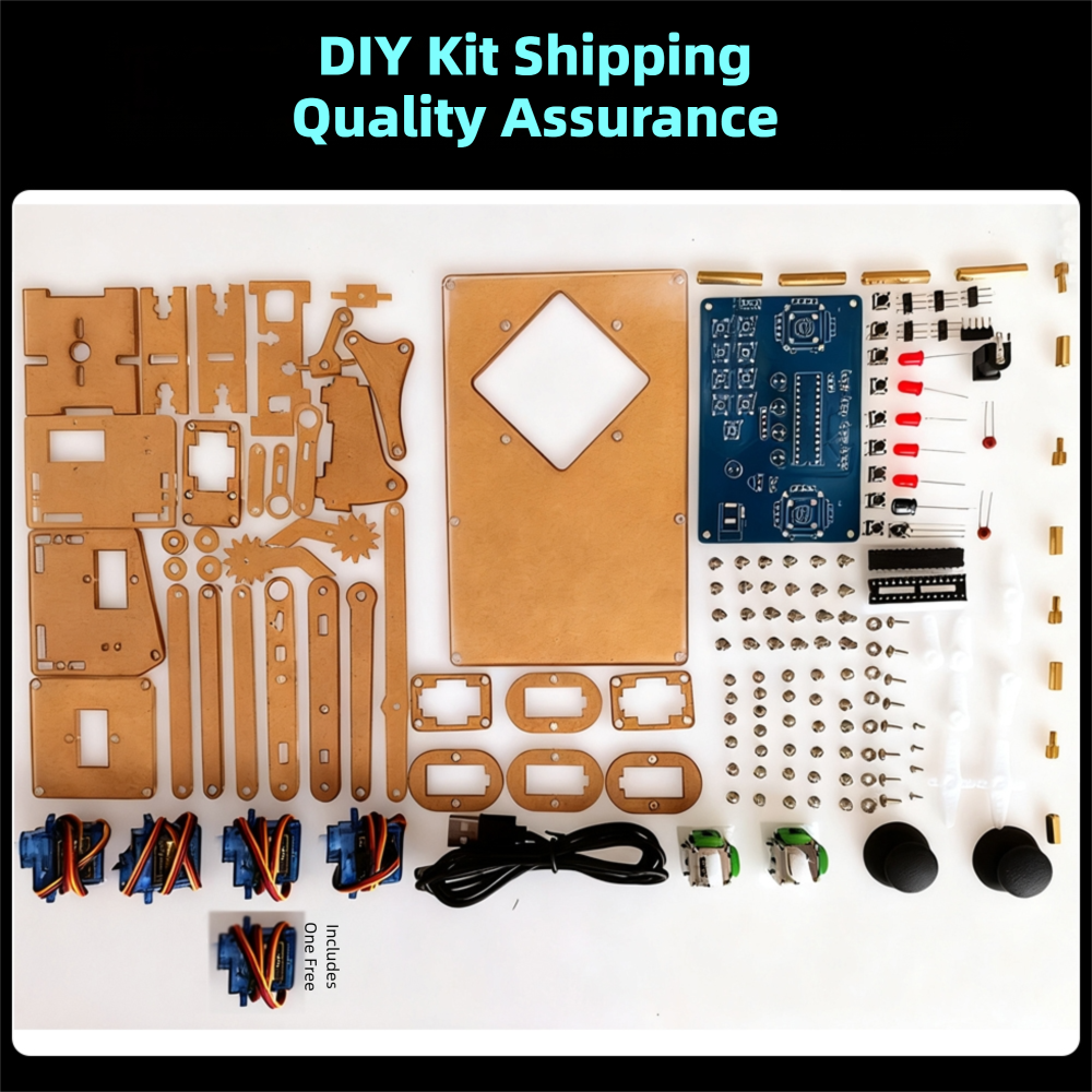 Complete DIY Robotic Arm Assem - огляд і ціна Diy Electronics Game