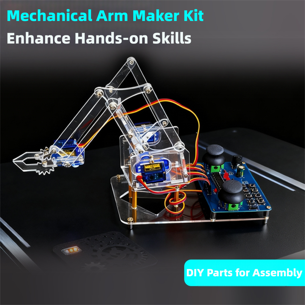 Complete DIY Robotic Arm Assem - огляд і ціна Diy Electronics Game