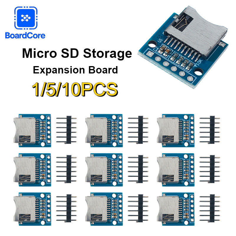 1-10pcs Micro SD Card Module T - огляд і ціна Sd Card Module Spi