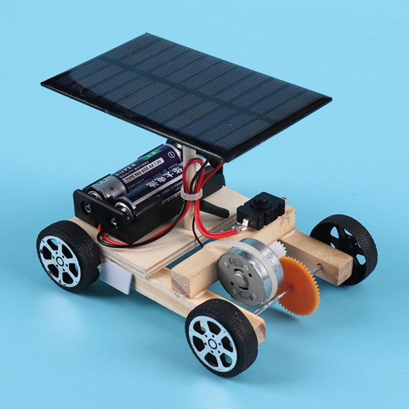 Assemble Solar Car Creative In - огляд і ціна Diy Electronics For Kids