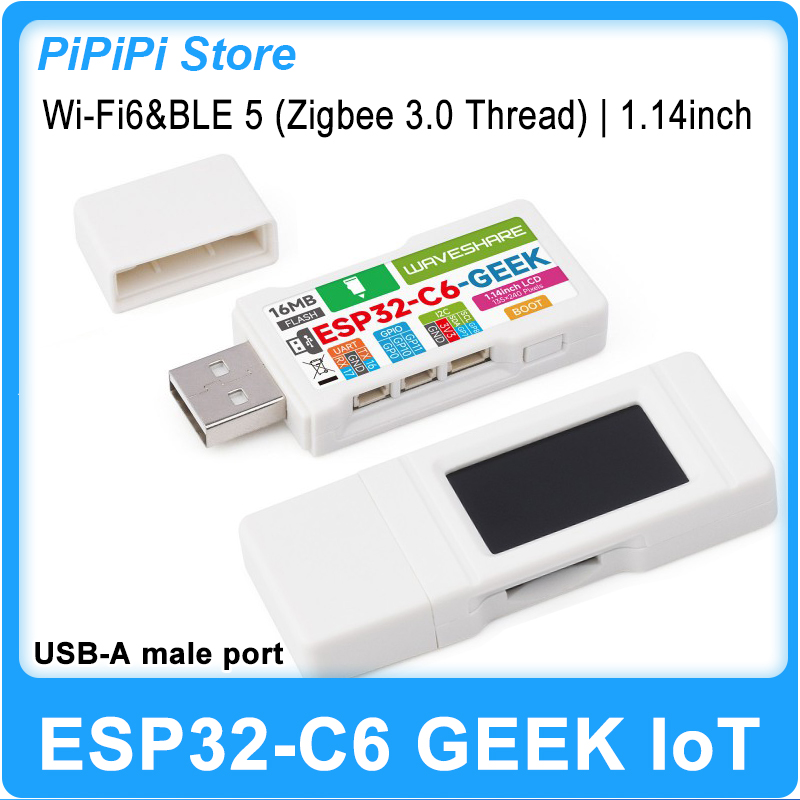 ESP32-C6 GEEK Development Boar - огляд і ціна Diy In Electronics