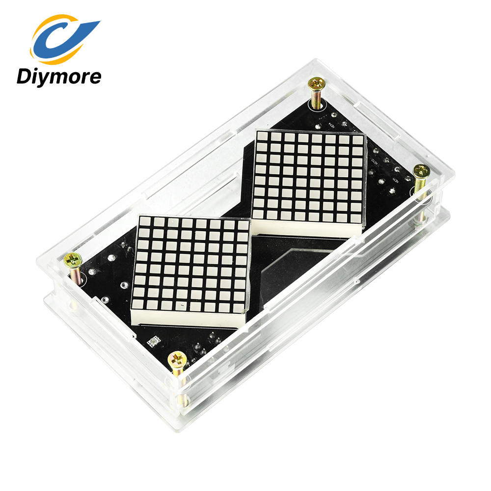 Electronic LED Dot Matrix Hour - огляд і ціна Diy Electronics Game