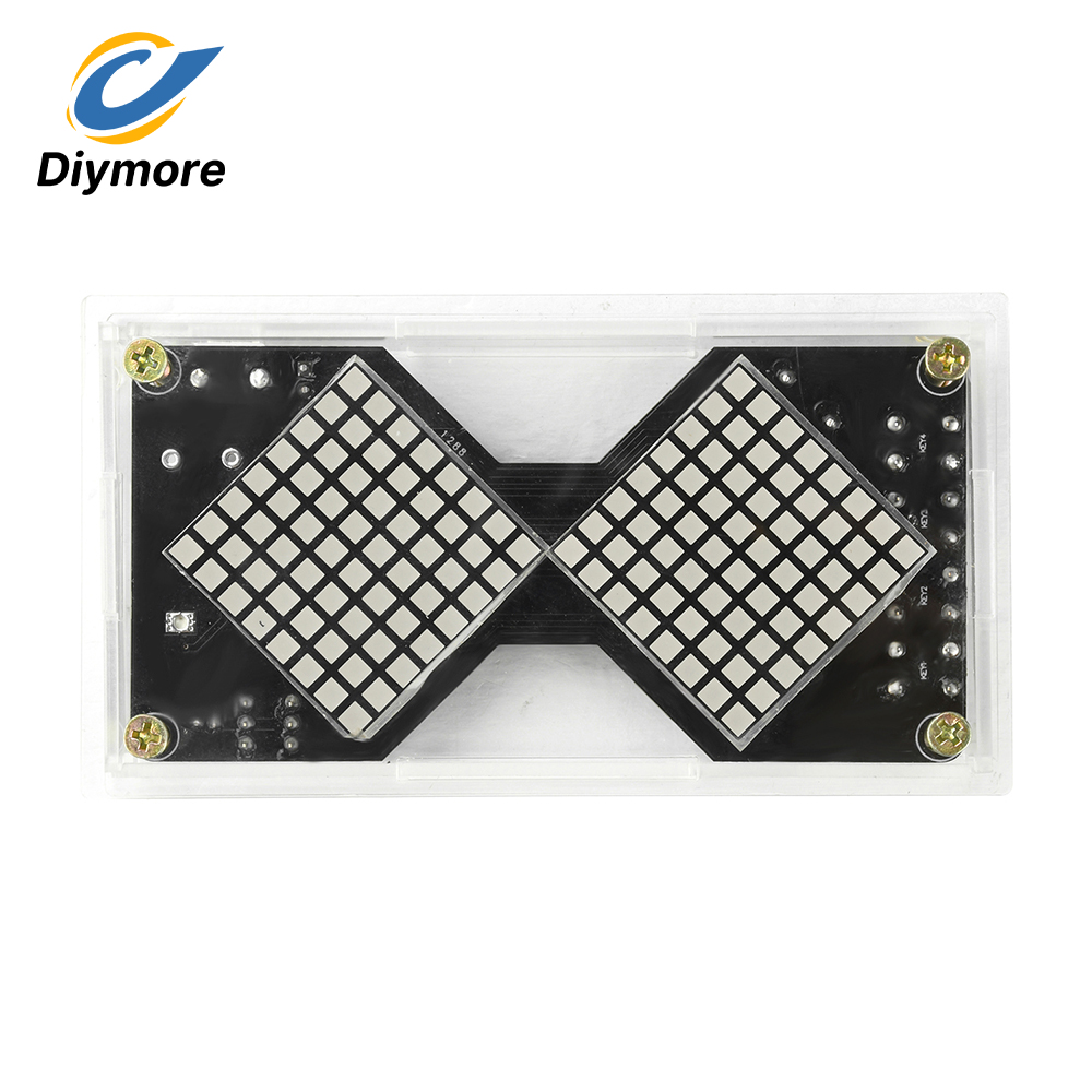 Electronic LED Dot Matrix Hour - огляд і ціна Diy Electronics Game