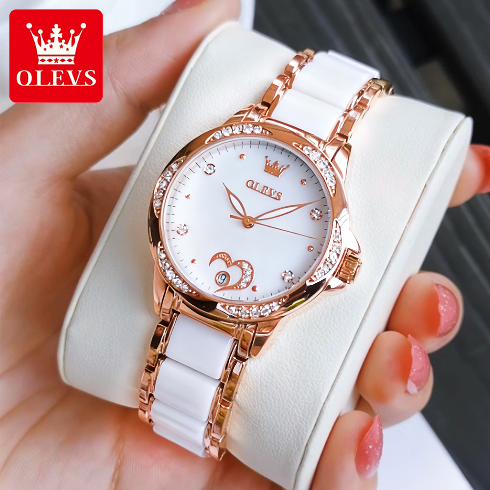 OLEVS 6631 Elegant Women's Wat - огляд і ціна Push Button Tactile