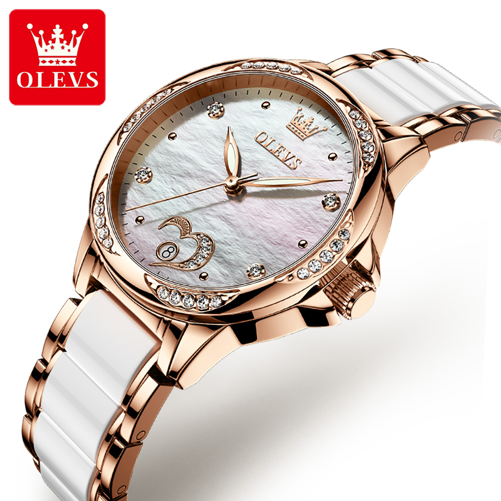 OLEVS 6631 Elegant Women's Wat - огляд і ціна Push Button Tactile