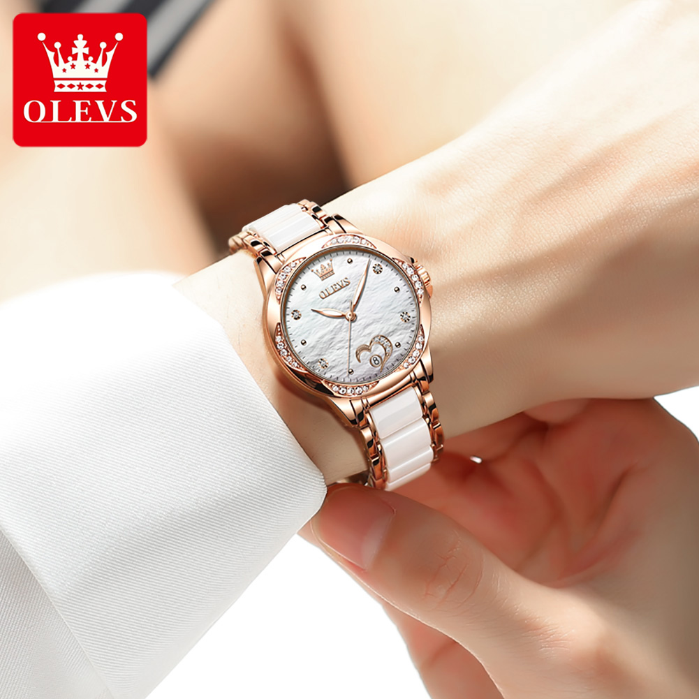 OLEVS 6631 Elegant Women's Wat - огляд і ціна Push Button Tactile