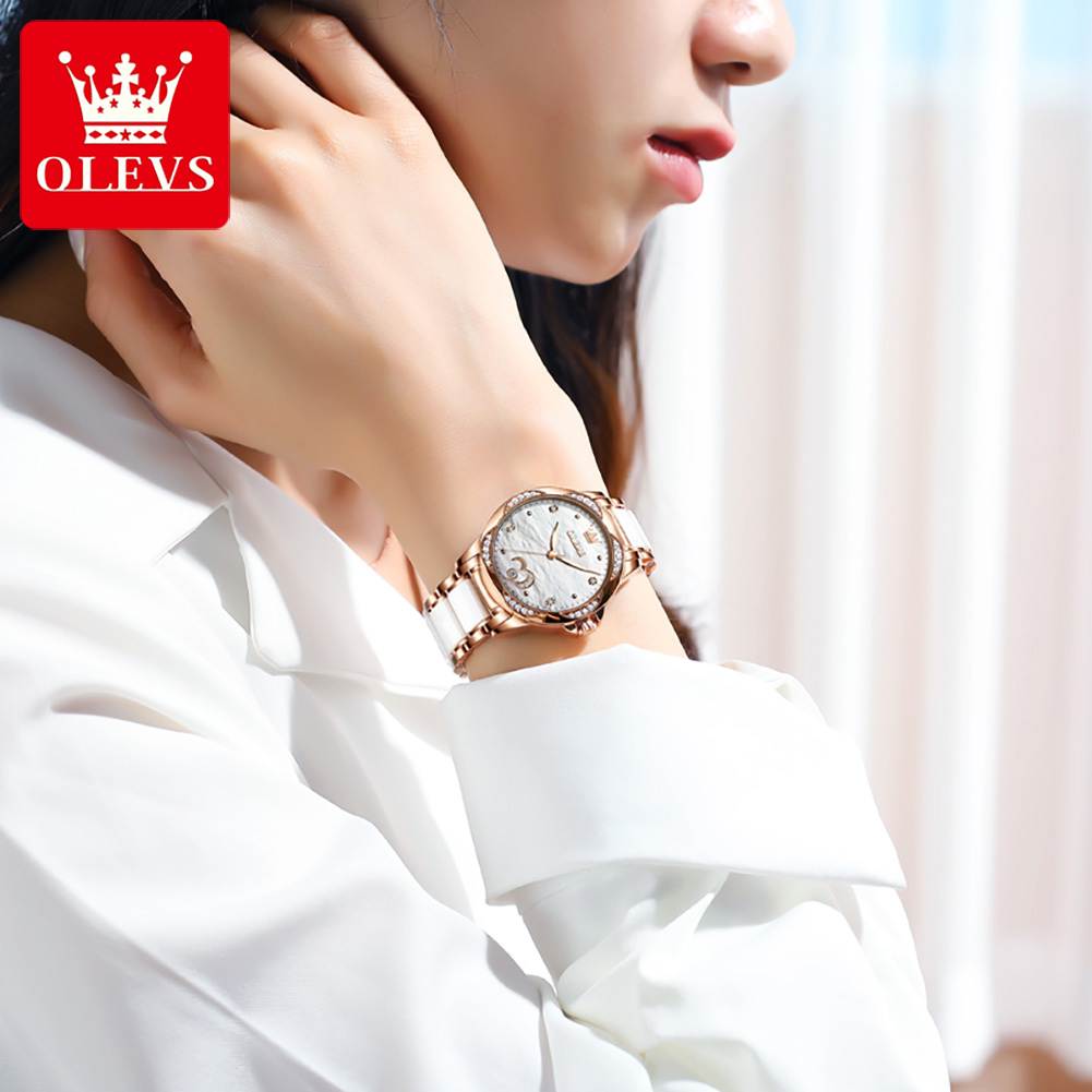 OLEVS 6631 Elegant Women's Wat - огляд і ціна Push Button Tactile