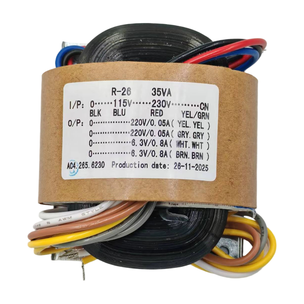 35W Sec Voltage 220V x2 + 6.3V - огляд і ціна R/Diy Electronics