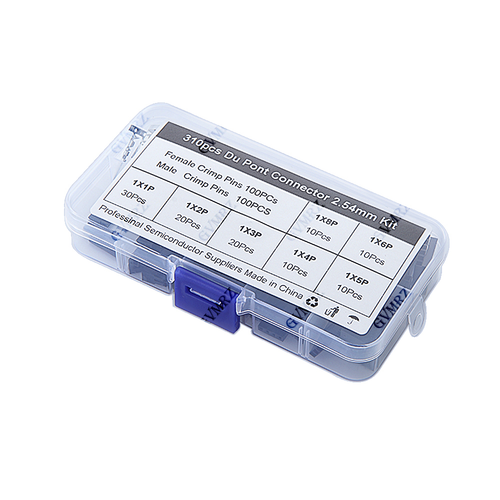 310PCS/BOX 2.54mm Male+Female  - огляд і ціна Diy Electronics Websites
