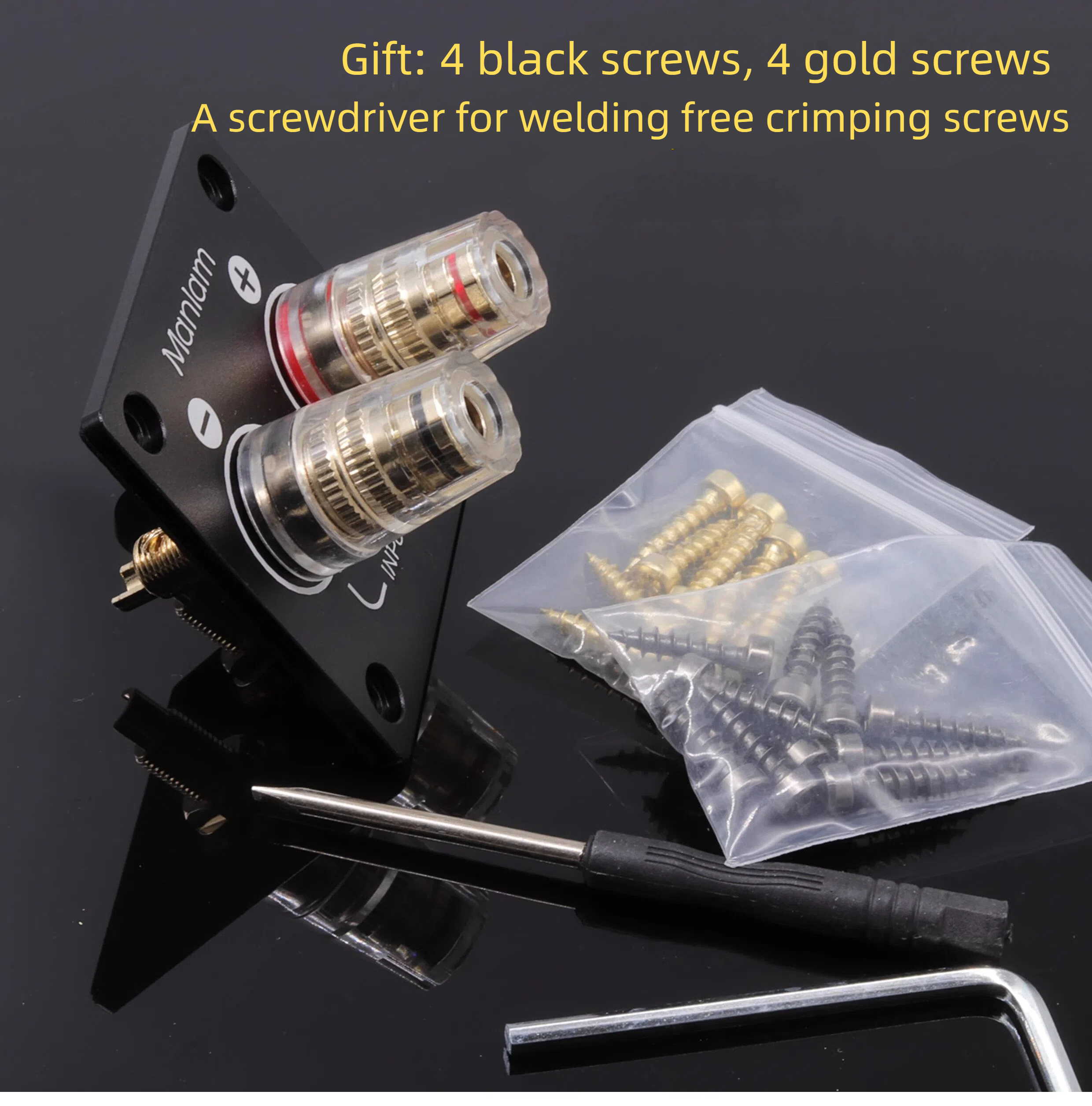 1PC GHXAMP Black Square Solder - огляд і ціна Diy Electronics Hobby