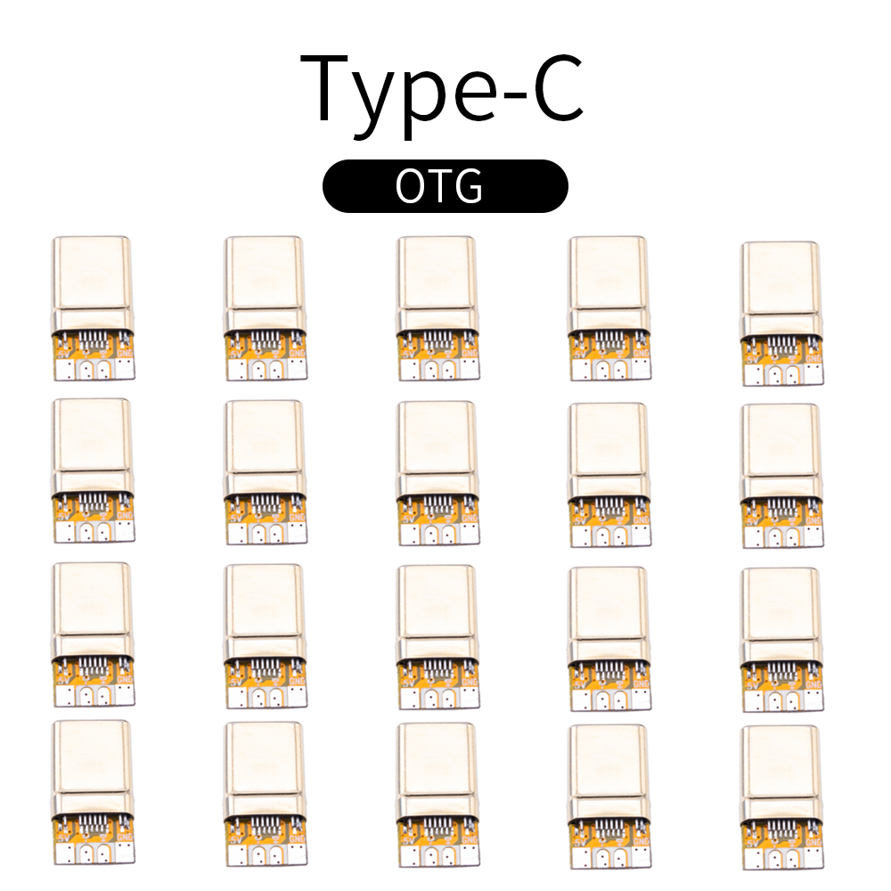 5/20pcs Type C OTG Gold-plated - огляд і ціна Diy Electronics Hobby