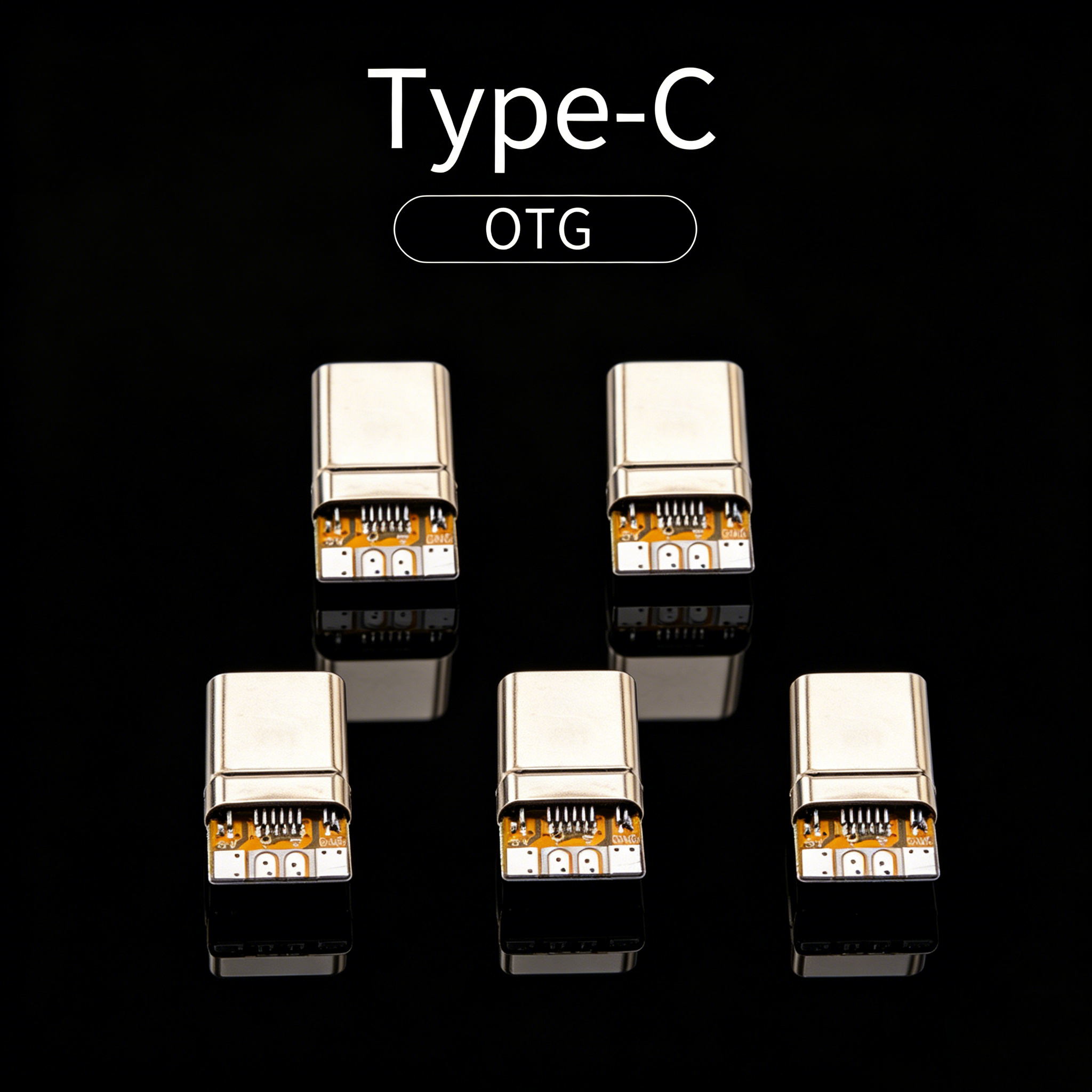 5/20pcs Type C OTG Gold-plated - огляд і ціна Diy Electronics Hobby
