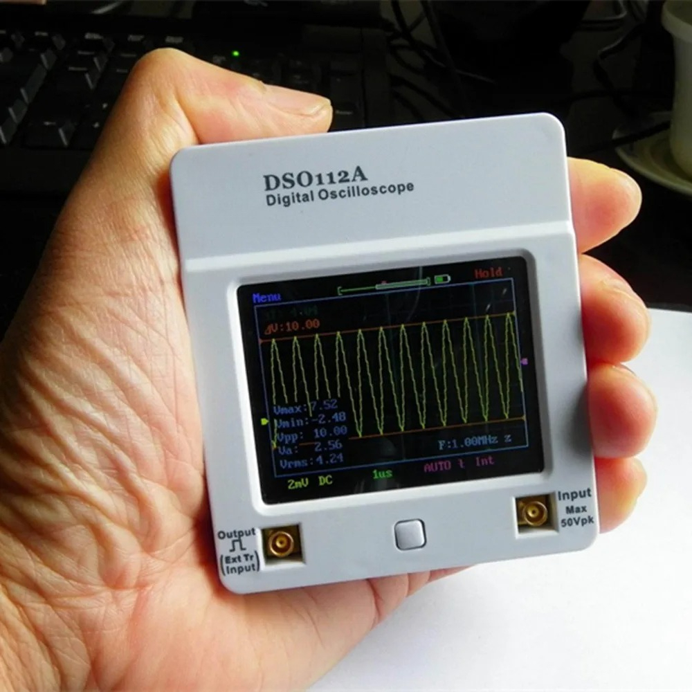 Osciloscopio DSO 112A TFT Touc - огляд і ціна Oscilloscope Dso Mini
