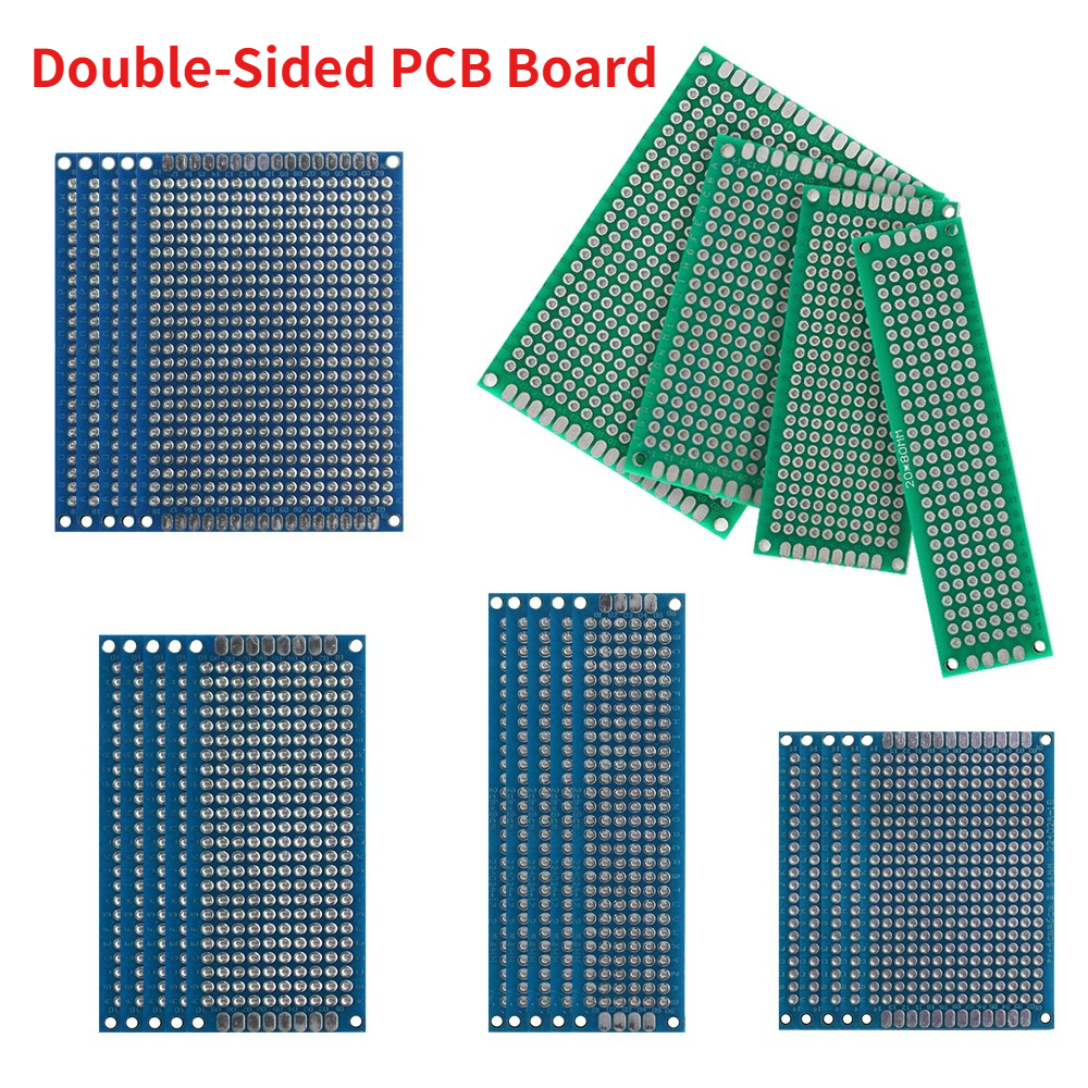 5PCS 2Color Double-Sided PCB P - огляд і ціна Diy Home Electronics Projects