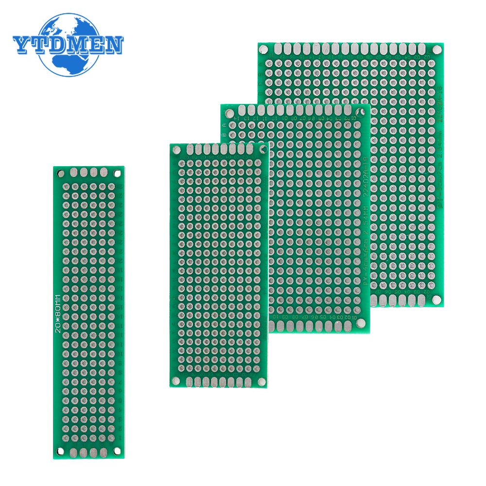 5PCS 2Color Double-Sided PCB P - огляд і ціна Diy Home Electronics Projects
