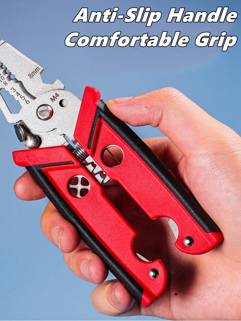 18 in 1 Electrician Pliers Mul - огляд і ціна Wire Stripper Cutter