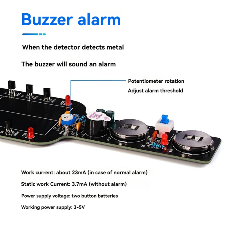 SQPP-DIY Metal Detector Electr - огляд і ціна Diy Home Electronics Projects