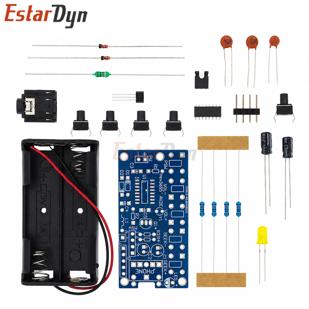 Estardyn DIY FM Radio Receiver - огляд і ціна Diy Electronics Hobby