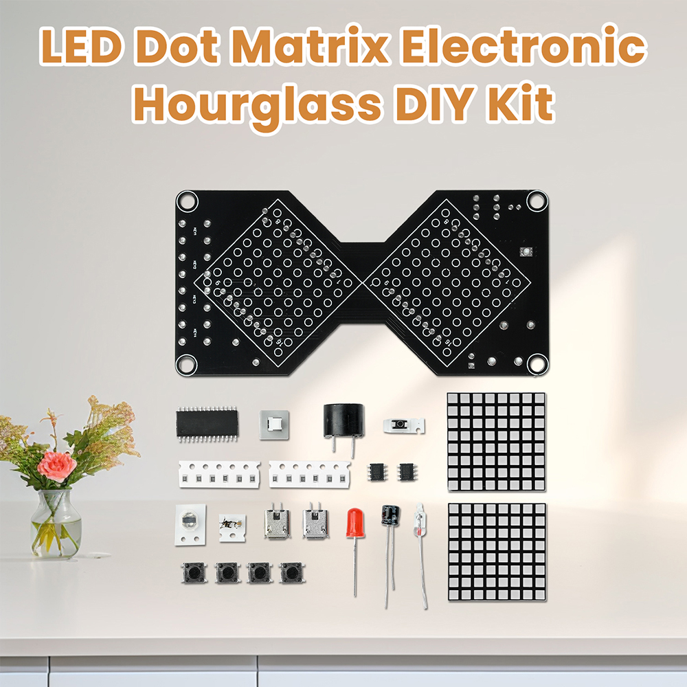 DC5V LED Dot Matrix Electronic - огляд і ціна Diy Electronics Game