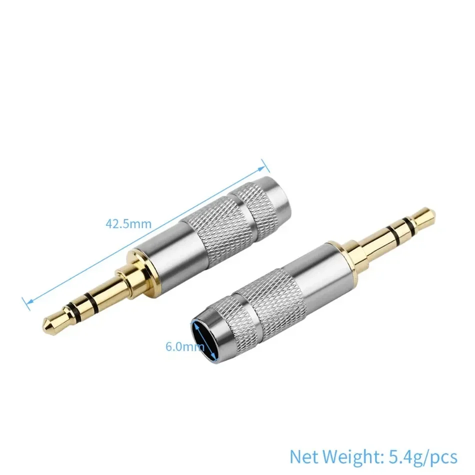 DIY 3.5mm Jacks Audio Plug 3 4 - огляд і ціна Diy Electronics Hobby