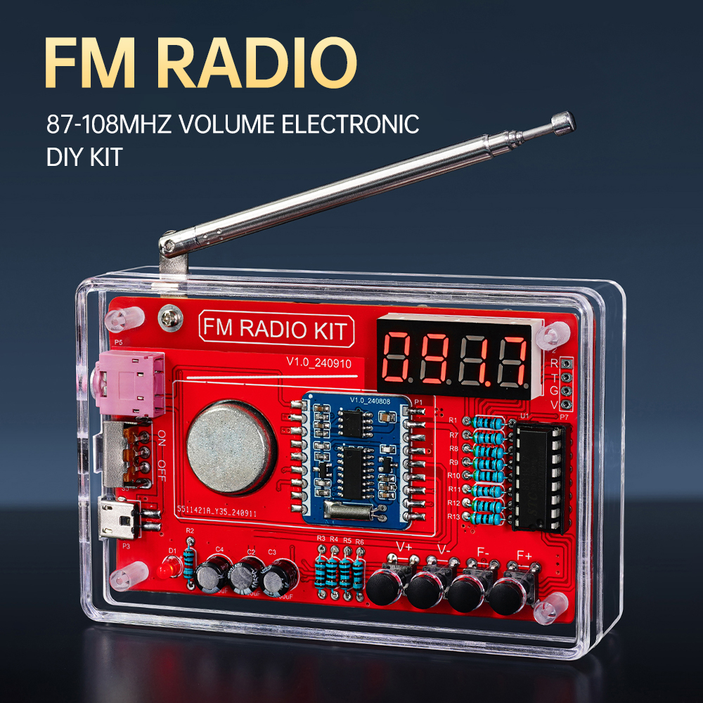  RDA5807 DIY FM Radio Electro - огляд і ціна Diy Electronics Game
