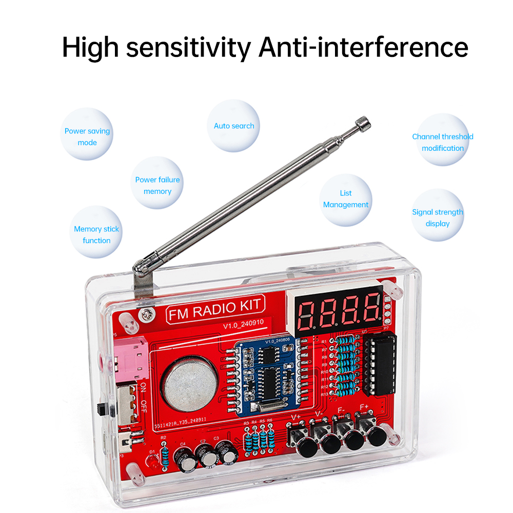  RDA5807 DIY FM Radio Electro - огляд і ціна Diy Electronics Game