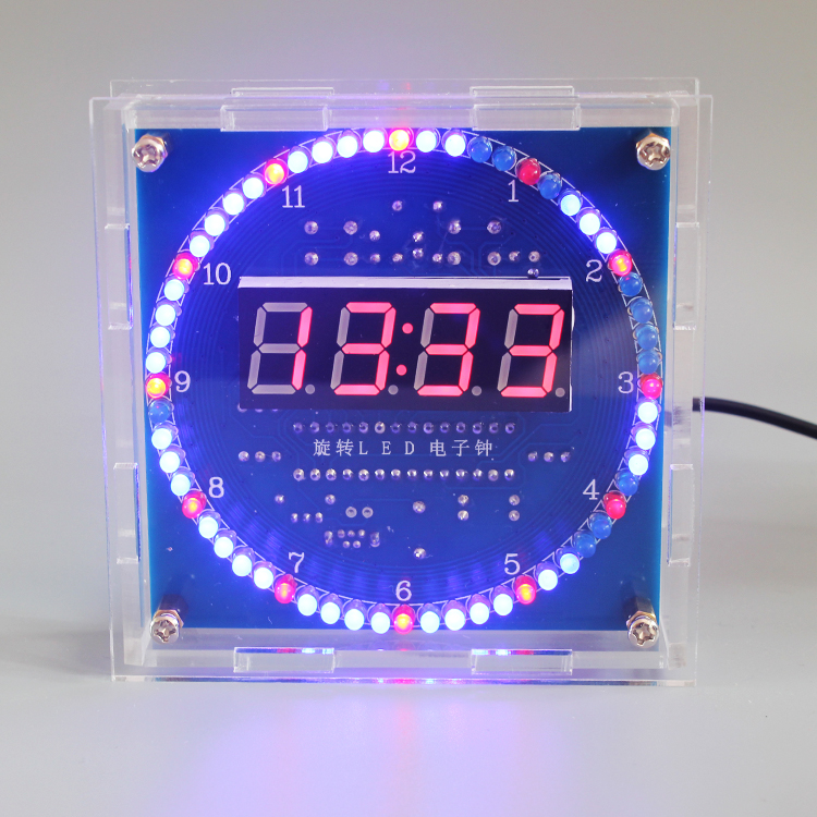 DIY Rotating LED Electronic Di - огляд і ціна Diy Electronics Game