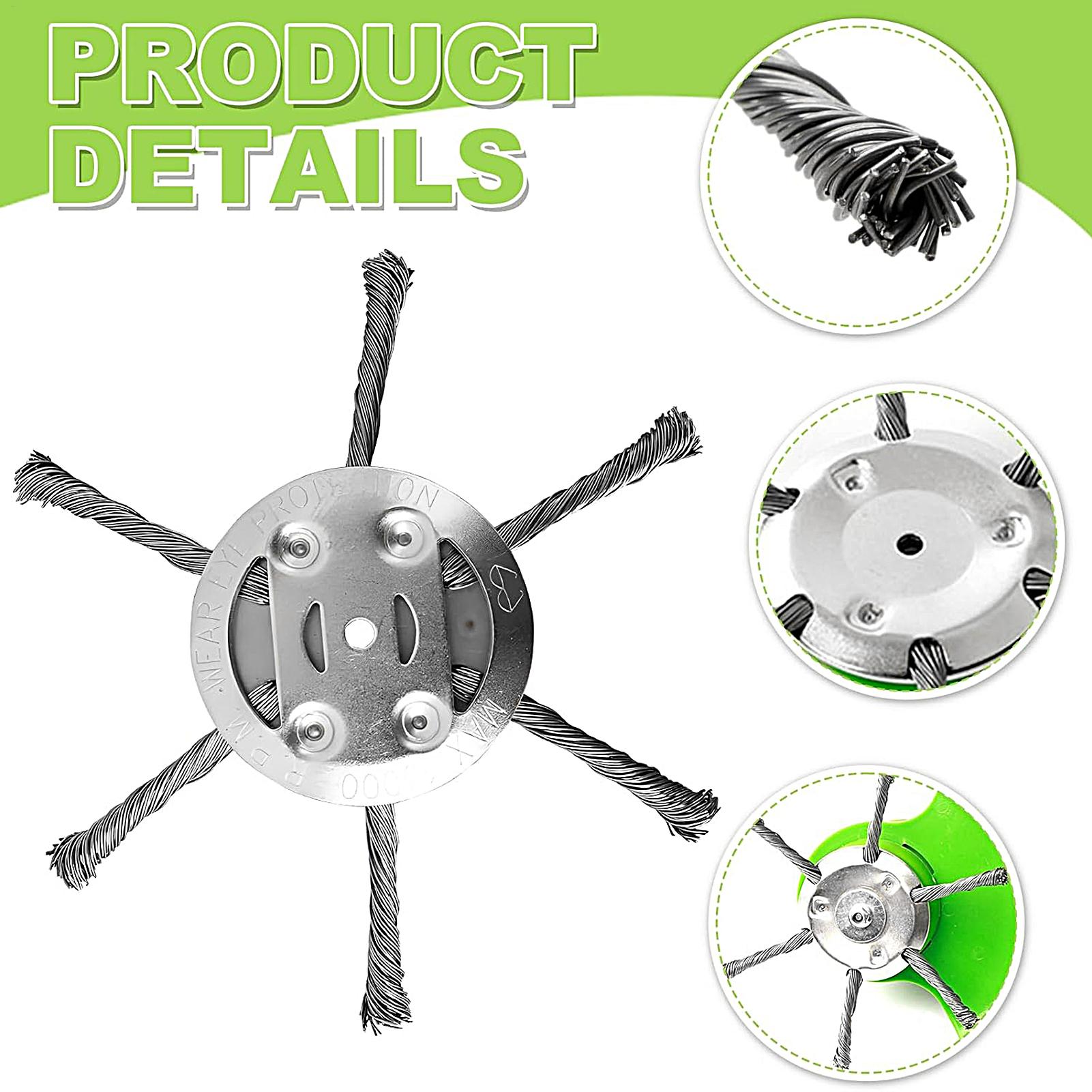 Steel Grass Trimmer Head Cutte - огляд і ціна Wire Stripper Cutter