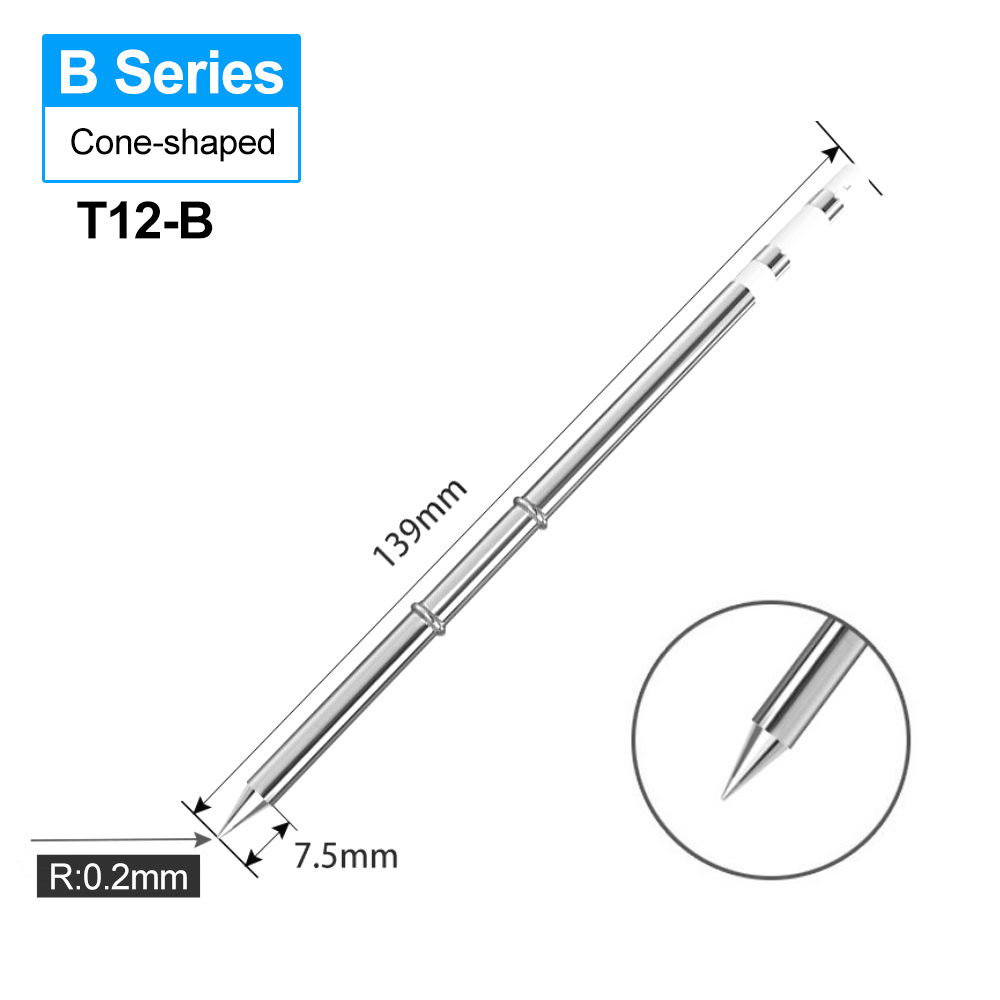 T12  Cone-Shaped Soldering Iro - огляд і ціна Diy Electronics Hobby